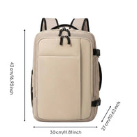 Travel Backpack with Shoe Compartment Multipurpose Sports Backpack with Separate Shoe Pocket Tear-Resistant for Weekend Trip