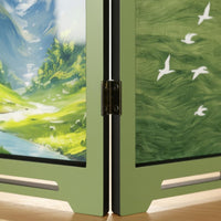 Chinese Design Desk Ornament High-Quality Printing Desktop Folding Screen