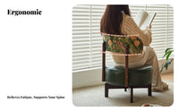 SunburstaestheticShaped Chair Reclining backrestrest Single Sofa rotating Base Plush Cushioning for Adults, Homeowners