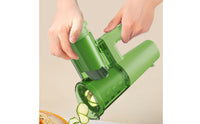 Multi-Functional Electric Vegetable Cutter Interchangeable Mini Food Chopper Time Saving Handheld Vegetable Cutter Fast and Efficient for Meal Prep, Home Bar