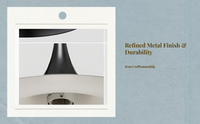 Modern Cone Pendant Light, Adjustable Height, Metal Shade