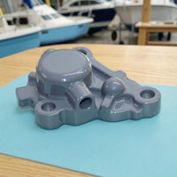 Outboard Engine Thermostat Cover Molded Outboard Thermostat Cover Compact Engine Temperature Housing for Marine Mechanics