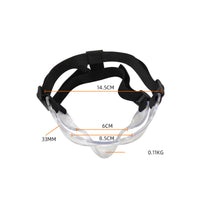 Anti-Collision Basketball Face Mask Shock Resistant Basketball Safety Face Guard Long-Lasting Comfortable for Adults, Kids