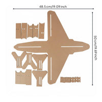 Multi-Axis Aircraft Model Building Stand Hobby Tool for Hobbyists, Workshop
