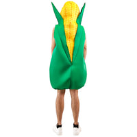 厂家供应万圣节新款蔬菜舞台服cosplay派对食物玉米角色扮演服装