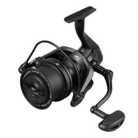 Matte Black Rotating Fishing Reel Powerful Rotating Reel High-Capacity Tackle Ultra Smooth for Anglers, Coastal Fishing Casting