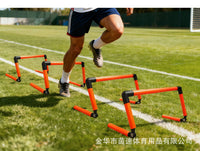 工厂直发可拆卸跨栏足球训练障碍物跨栏架体能训练器材可调节跨栏