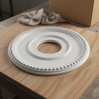 Ceiling Ornamental Disc Beaded Border Home Decor Molded