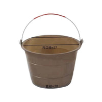 Durable plastic pail for storage