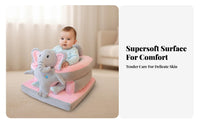 Plush creature Floor Seat Soft and Comfortable Plush Sitting Trainer Skinkind
