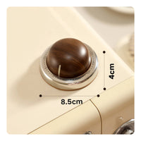 1 Piece Countdown Timer Mechanical Kitchen Timer Magnetic Cooking Timer Bottle Opener Wood Grain Design Suitable for Cooking Studying Exercising Home Decoration