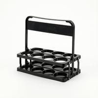 Two-Tier Drink Holder Plastic Organizer Stable for Kitchen, Caterers