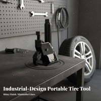 Portable Tire Changer Tool No Power Required Portable Tire Changing Tool Easy to Use Hand Bead Breaker Machine for DIY Enthusiasts, Auto Shop, Garage