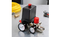 Integrated Air Compressor Regulator Assembly Exact Compressor Valve with Gauges Accurate Regulator with Gauge Easy to Use for Workshops