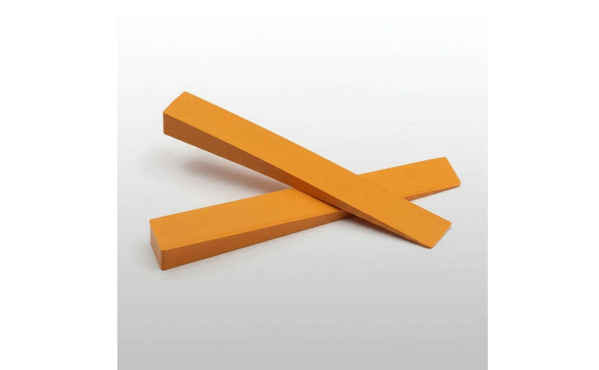 2 Pieces Rubber Piano Mute Tapered Design Rubber Piano Mutes Musical Instrument Accessory Long-Lasting Flexible for Technicians