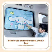 Car Window Sun Shade, Privacy Screen, Universal Fit