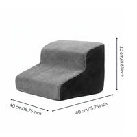 Dog Stairs for Bed Washable Cover Dog Bed Ladder Gentle Slope Design for Bedside
