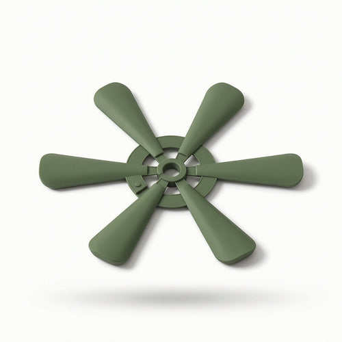 Silicone Trivet with Fold-out Design Wear-Resistant Hot Pad Space-Saving