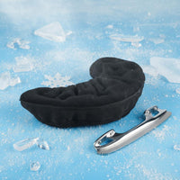 2 Pieces Protects Ice Skate Blade Cover Anti-Cut Figure Skate Blade Protector Universal Size Fits All Skating Accessory Elastic Fit for Speed Skaters, Storage, Travel