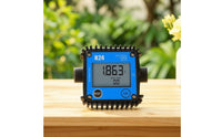 Digital Impeller Stream Meter with Digital Screen Display Threaded Liquid Stream Meter Compact for Technicians
