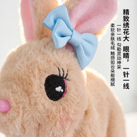 Electric Plush Rabbit Toy with Movement and Sound