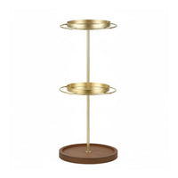 Rotating Sunglasses Stand Versatile Rotating Sunglasses Organizer 2 Tier Eyewear Display Rack Easy Assembly for Collectors