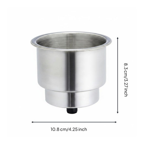 Stainless Steel Cup Holder Stable Marine Accessory for Yacht