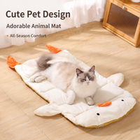 Quilted Pet Sleeping Mat Dog Bed, Washable Dog Mat for Car Boot, Breathable Fabric Dog Bed Mattress, Scratch & Chew Resistant Cat Bed