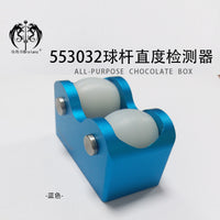 批发桌球台球用品配件修理工具厂货新款球杆直度检测器
