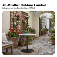 4 Pieces 4-Piece Woven Rope Lounge Set Waterresistant Outdoor Furnishing Modern Design Removable Zippered Protective Layers