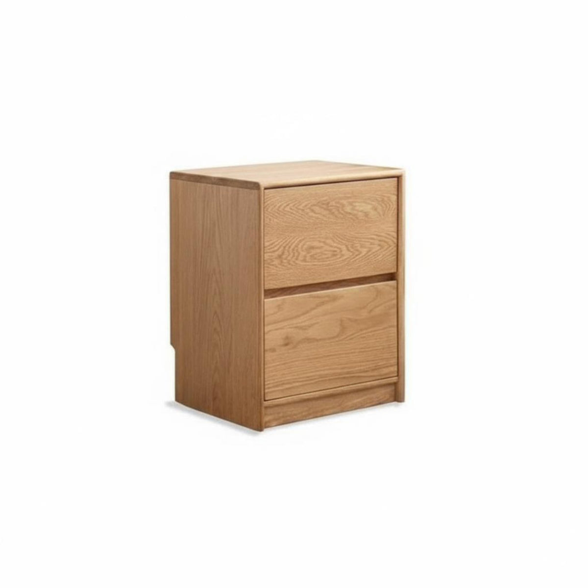 2-Drawer Chest Minimalist Design Bedside Table Large Capacity for College Dorm