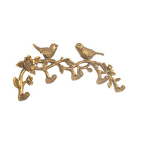 Wall Hook with Bird Motif Vintage Decorative Wall Hooks Unique for Entryway