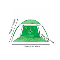 Portable Golf Practice Net Multiple Targets Anti-Rebound Golf Net Heavy-Duty