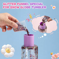 Snow Globe Making Kit for DIY Glitter Crafts Beginner Tool Set