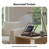 Foldable Wooden Bookrest Stable Support Adjustable Book Easel Multipurpose