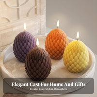 Dragon Silicone Form Versatile Dragon Egg Form Multipurpose for Fantasy Enthusiasts, Small Business Owners, Home Decor, Table Decoration