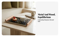 Acrylic Serving Tray Zigzag Pattern Acrylic Tray Home Organizer Rounded Corners Household Storage Shallow Open for Display