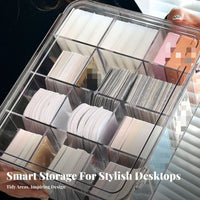 Trading Card Storage Box Thickened Material Lidded Trading Card Container
