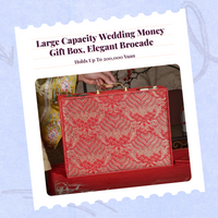Large locking wedding money box for events