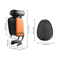 Scooter Seat with Bag Ergonomic Design Mobility Accessory Aluminum Alloy Frame