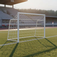 Easy Assembly Soccer Goal Frame with Net Stable Design Soccer Goal Long-Lasting Sports Equipment Weatherproof for School