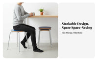 Four-Legged Circular Stool Bauhaus Design Household Furniture Minimalist Design