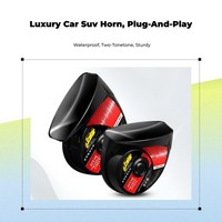 12V waterproof car horn, double-tone