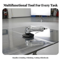 Pneumatic Angle Multi-Functional Pneumatic Cut off Tool Debris Deflector Air Grinding Tool for Mechanics, Auto Repair Shop, Workshop, Garage