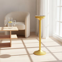 Ice Pail Stand Freestanding Champagne Pail Stand Gold for Home Bar, KTV