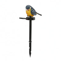Solar Garden Stake Light Auto on at Night Resin Decorative Stake Light Warm Glow