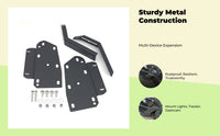 Motorcycle Motion 350 Adjustable Steel Light Mount Bracket