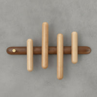 Wall Coat Rack with Hooks Space-Saving Wall Coat Rack Minimalist for Bedroom