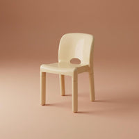 Modern Design Molded Plastic Chair Lightweight Molded Backrest Chair Stackable for Cafe, Dessert Shop