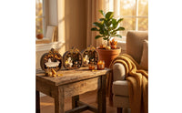 3 Pieces Fall Wooden Pumpkin Cutout